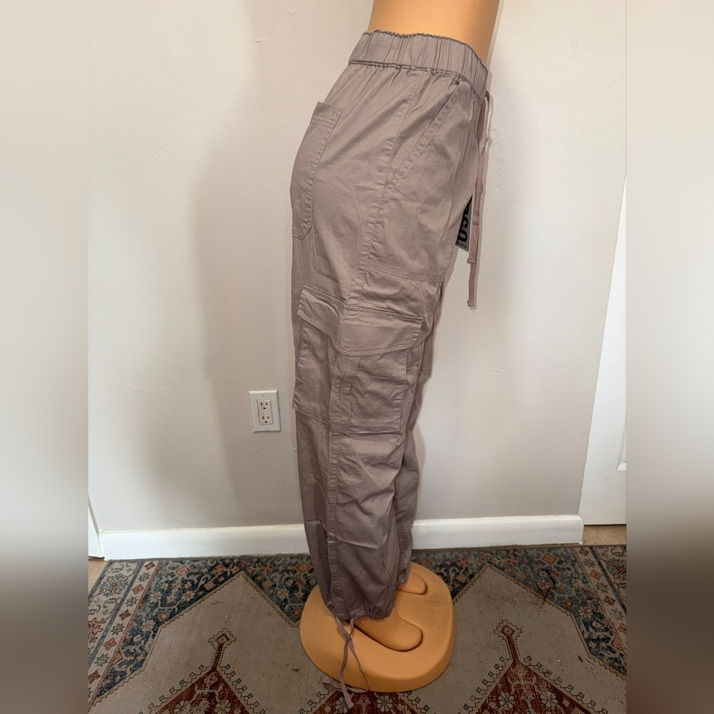 NWT YMI CARGO MID RISE SILVER CLOUD SIZE L - Picture 2 of 10
